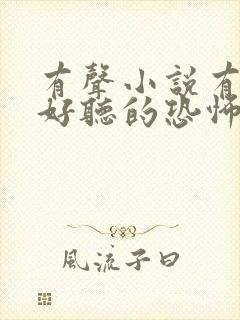 有声小说有什么好听的恐怖小说