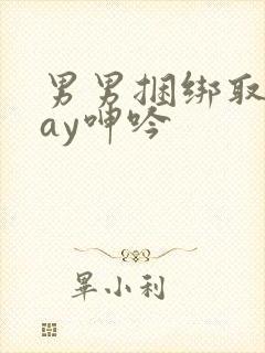 男男捆绑取精gay呻吟