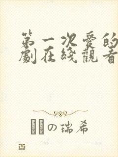 第一次爱的人韩剧在线观看全集免费高清