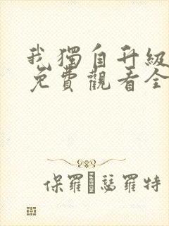 我独自升级漫画免费观看全部封面