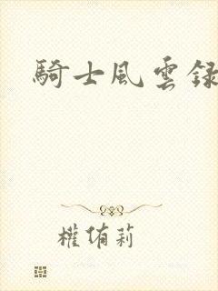 骑士风云录