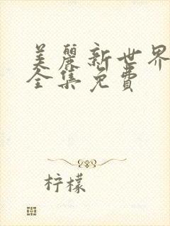 美丽新世界韩漫全集免费