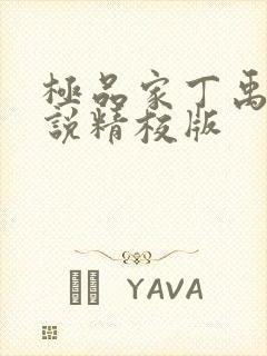 极品家丁禹岩小说精校版