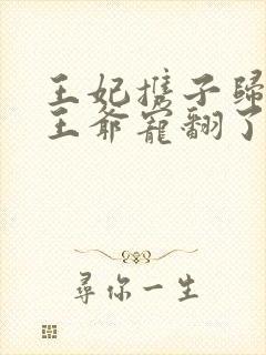 王妃携子归来,王爷宠翻了封面