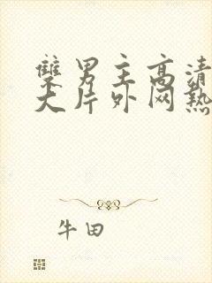 双男主高清mv大片外网热播剧推荐