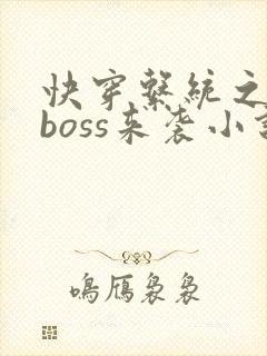 快穿系统之反派boss来袭小说免费封面