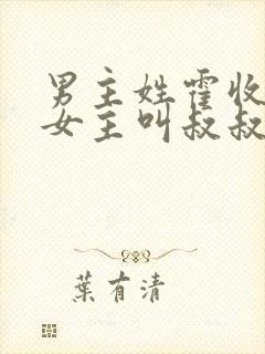 男主姓霍收养了女主叫叔叔的小说