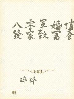 八零军婚俏军嫂发家致富养崽崽