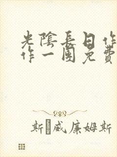 光阴长日作者乱作一团免费阅读封面