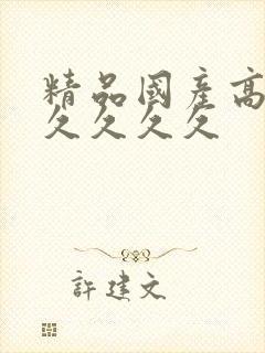 精品国产高清久久久久久