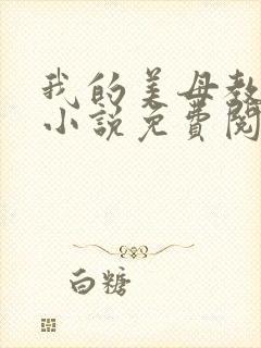 我的美母教小雨小说免费阅读