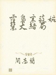 霍枭寒苏婉苏晓慧大结局