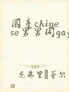 国产chinese男男同gaygay网站封面