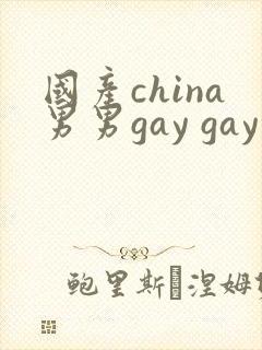 国产china男男gay gay网站