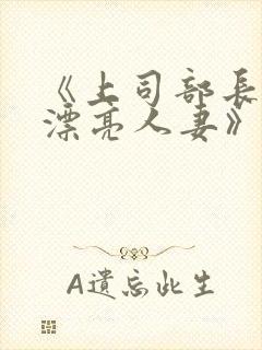 《上司部长出轨漂亮人妻》中字