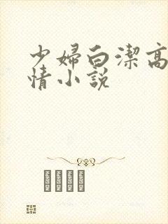 少妇白洁高义激情小说