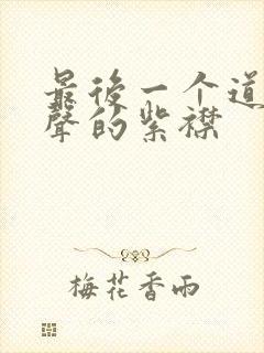 最后一个道士有声的紫襟