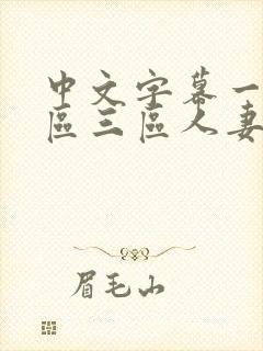 中文字幕一区二区三区人妻互换