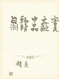 日韩中文字幕亚洲精品欧美