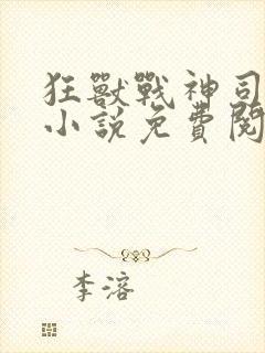 狂兽战神司空靖小说免费阅读全文