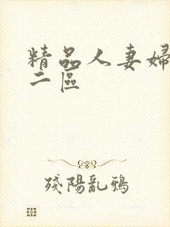 精品人妻妇一区二区