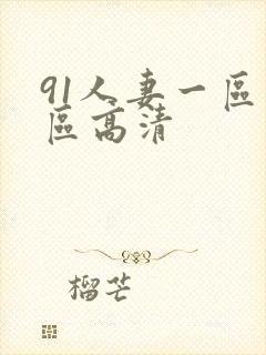 91人妻一区二区高清