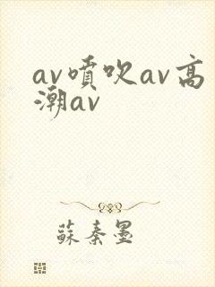 av喷吹av高潮av