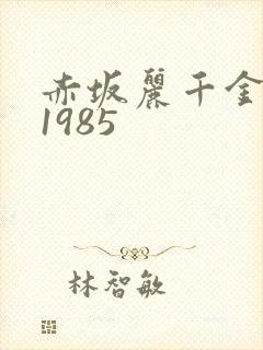 赤坂丽千金肉奴1985