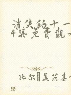 消失的十一层24集免费观看剧情封面