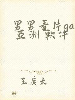 男男看片gay 亚洲 软件