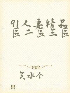 91人妻精品一区二区三区不卡