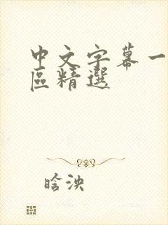 中文字幕一区二区精选