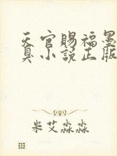 天官赐福墨香铜臭小说正版全文下载