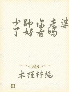 少帅你老婆又跑了好看吗