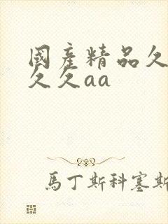 国产精品久久久久久aa