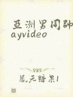 亚洲男同帅哥gayvideo封面