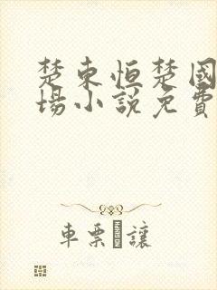 楚东恒楚国萍官场小说免费阅读