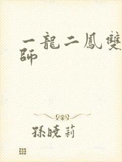 一龙二凤双飞老师