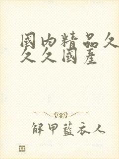 国内精品久久久久久国产