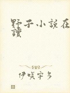 野子小说在线阅读