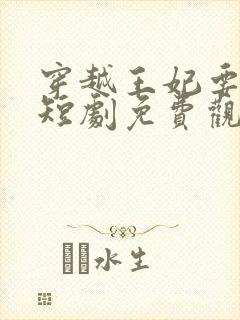 穿越王妃要休夫短剧免费观看全集