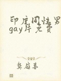 印度同性男男黄gay片免费