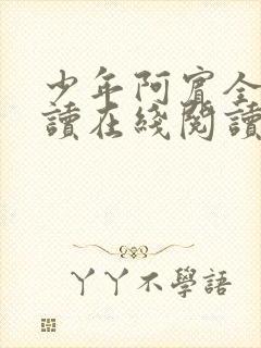 少年阿宾全文阅读在线阅读全文