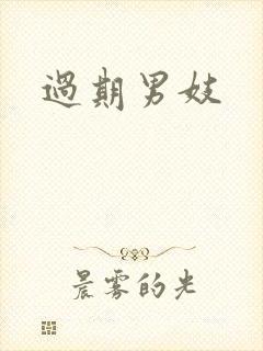 过期男妓封面