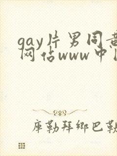 gay片男同黄网站www中国