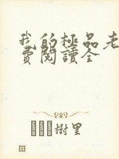 我的极品老婆免费阅读全封面