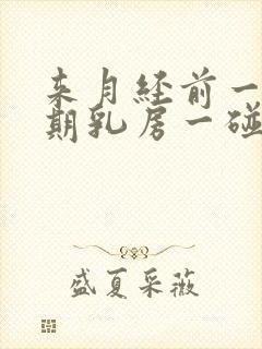 来月经前一个星期乳房一碰就疼