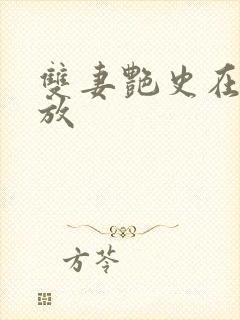 双妻艳史在线播放