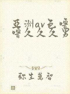亚洲av色噜噜噜久久久男同封面