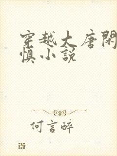 穿越大唐闲王李慎小说封面